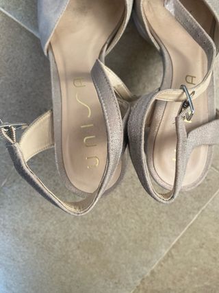 Sandalías tacón Unisa fiesta