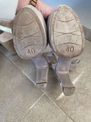 Sandalías tacón Unisa fiesta