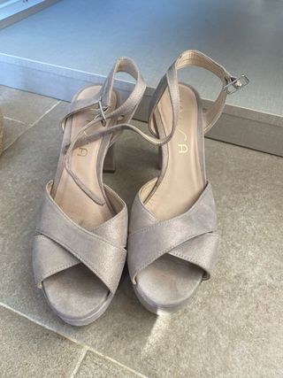 Sandalías tacón Unisa fiesta