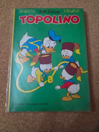 Lotto topolino 1971
