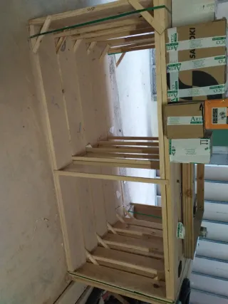 Premarco madera puerta entrada