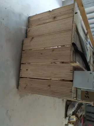 Premarco madera puerta entrada