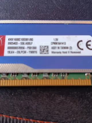 Memoria RAM Kingston HyperX Blu 8GB