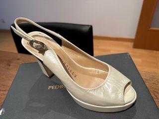 Zapatos Pedro Miralles Novia Beige Talla 37