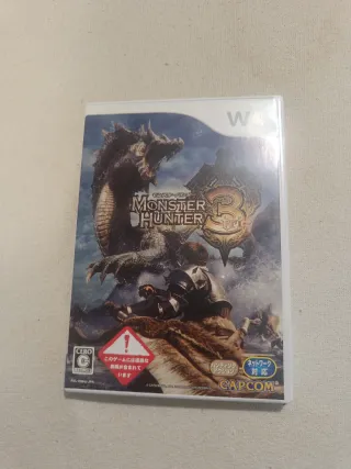 Monster Hunter 3 Wii japonés