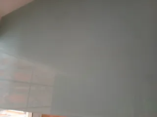 Mesa cristal  de cocina 120x70x 74 metal gris