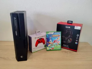 Xbox One Nera + Cuffie + Controller + Gioco