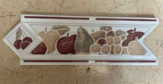 6 Cenefas Decorativas Frutas