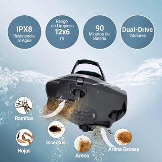 Robot limpiafondos piscina AIPER Seagull 800B