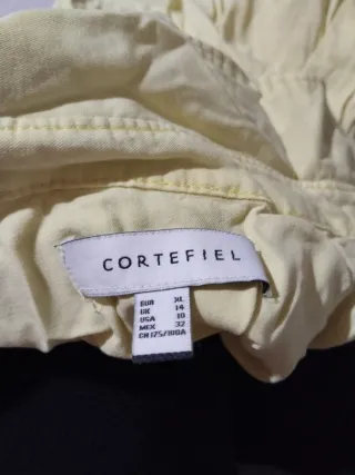 Camisa Cortefiel Manga Larga Mujer XL