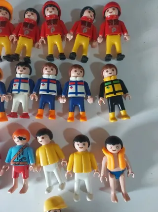 Lote 16 Muñecos Niños Playmobil