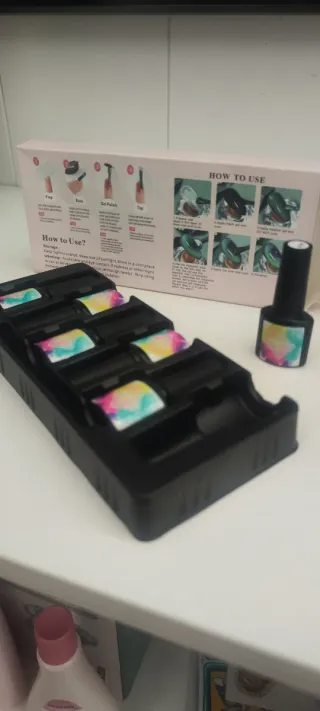 Set 6 Esmaltes Gel Jelly UV/LED