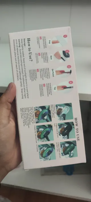 Set 6 Esmaltes Gel Jelly UV/LED