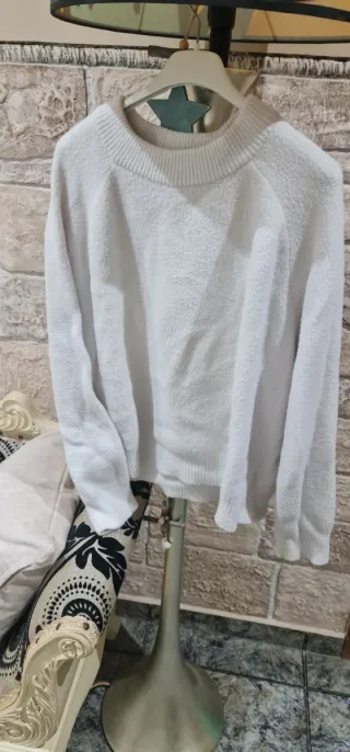 Jersey Zara Talla L Blanco