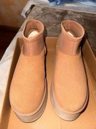 Botas UGG Talla 39 Mujer Marrón Naranja