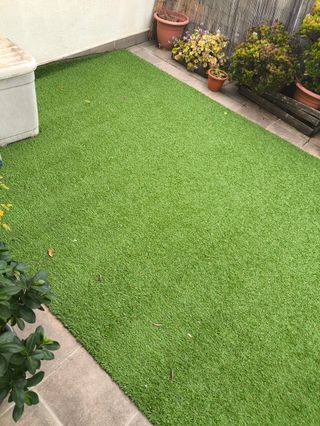 Césped artificial para exterior