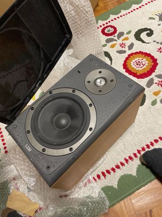 Altavoces B&W Negro/Marrón
