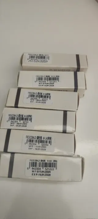 Set 6 Esmaltes Gel FRESCOBALDI