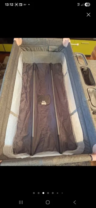 Cuna de viaje con colchón