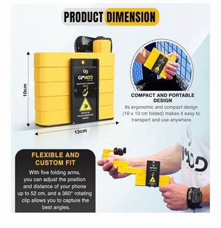 Soporte Magnético Móvil Padel Gimadd