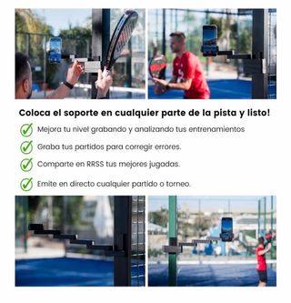 Soporte Magnético Móvil Padel Gimadd