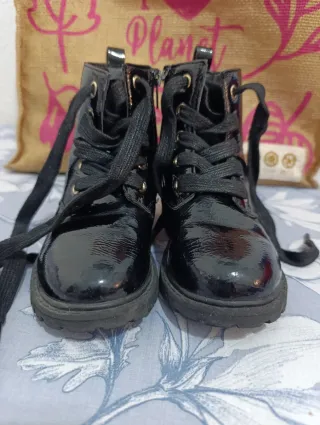 Botas niña negras talla 25