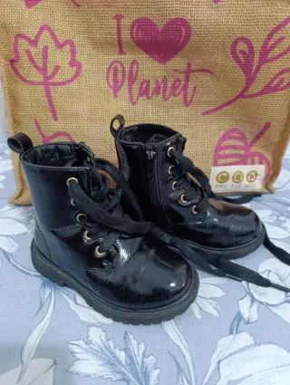 Botas niña negras talla 25