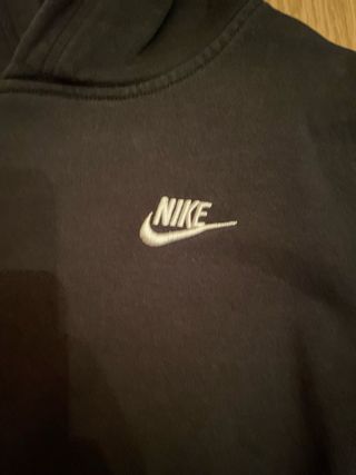 Sudadera Nike Negra Niñ@ Original
