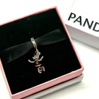 Charm Minnie Patinadora Plata