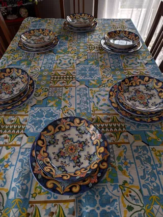 Servizio piatti 18 pezzi ceramica