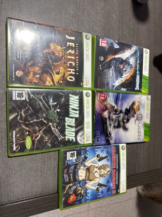 lote juegos xbox 360