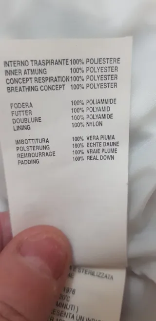 Piumino Geox bambina vera piuma