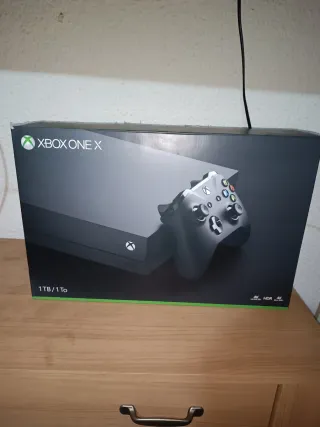 Xbox One X 1TB Negra y Roja