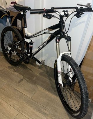 Bicicleta doble suspensión aire 26”