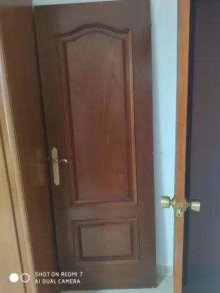 Puertas de roble en muy buenas condiciones