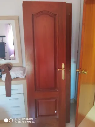 Puertas de roble en muy buenas condiciones