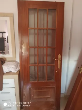 Puertas de roble en muy buenas condiciones