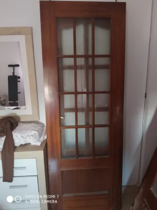Puertas de roble en muy buenas condiciones
