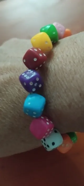 Collar y 3 pulseras artesanales