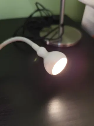 Lámpara Pinza Ikea Jansjö Blanca