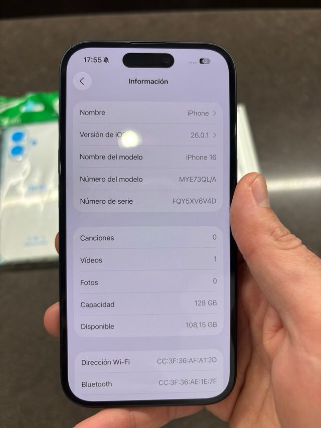 iPhone 16 NUEVO NEGOCIABLE