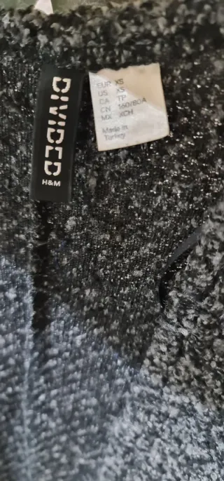 Chaqueta de H&M Gris Talla XS grande.