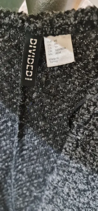 Chaqueta de H&M Gris Talla XS grande.