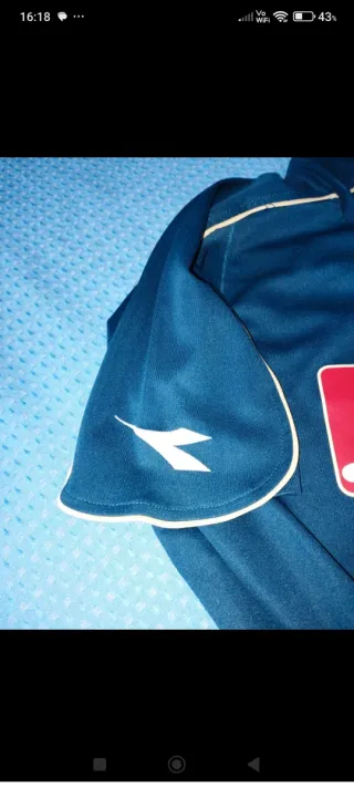 Maglia Diadora Napoli Blu per anni 12/13