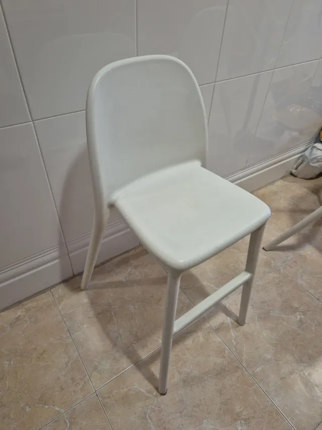 Silla alta Ikea Urban blanca