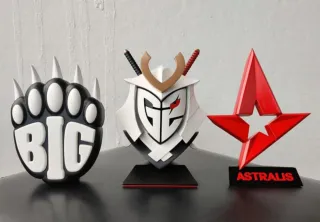 Trofeos personalizados impresos 3d