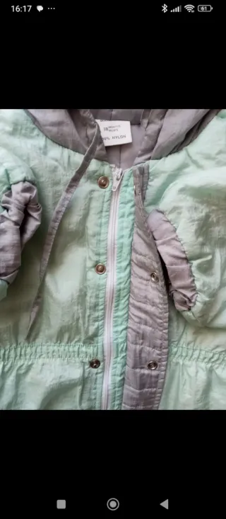 Buzo impermeable bebé 18-24 meses