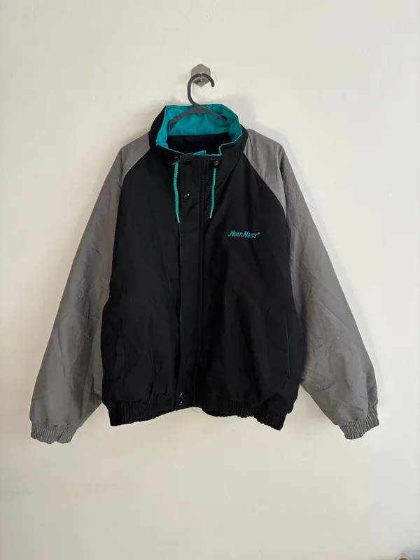 Giacca Windbreaker Moon Stars anni '90 Made in USA