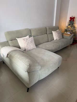 sofá espectacular eléctrico reclinable