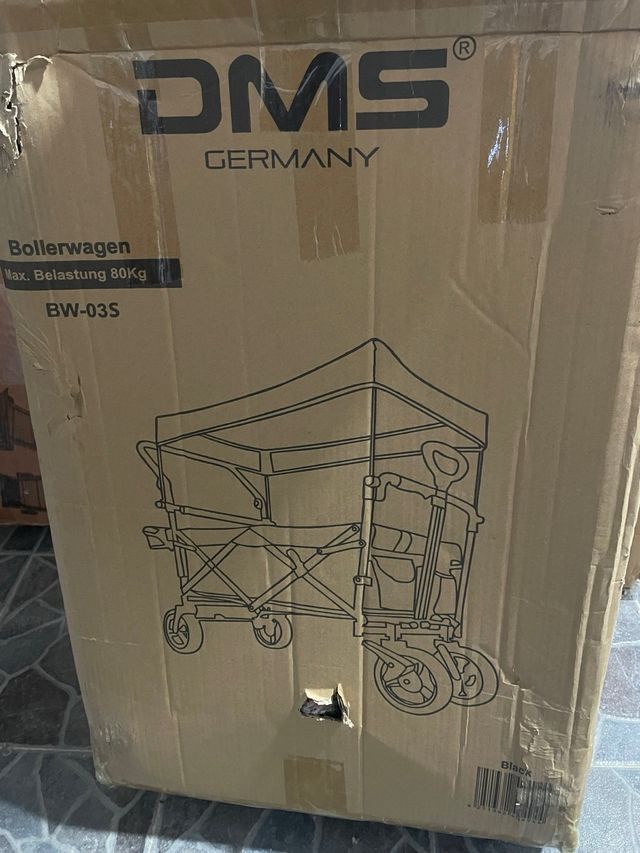 Carrito Plegable Carga Techo DMS BW-03S